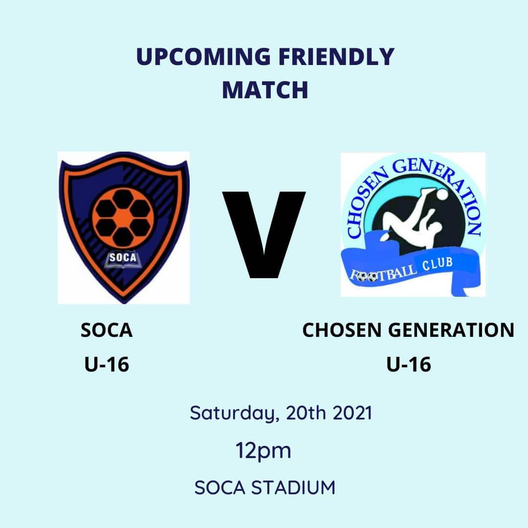 Soca v chosen February match